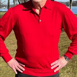 Vintage Lord & Taylor merino wool Italian sweater L